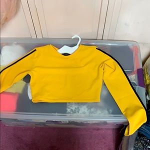 Yellow and Black Striped Set